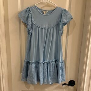 Matilda Jane Light Blue Eyelet Dress